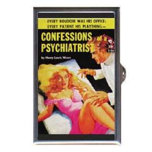 CONFESSIONS PSYCHIATRIST PULP Coin, Mint or Pill Box Made in USA