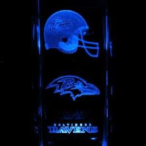  Laser Engraved 3D Art (NFL) Football Baltimore Ravens 