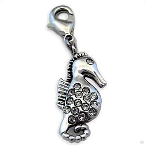   Bracelet strass sea horse #9325, bracelet Charm  present, Phone Charm