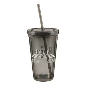 Vandor The Beatles Abbey Road 18 Ounce Acrylic Travel Cup with Lid and 