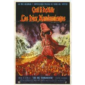  The Ten Commandments Movie Poster (11 x 17 Inches   28cm x 