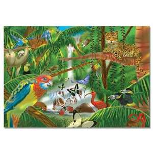  Rainforest Animals Puzzle: Toys & Games