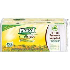  Marcal Luncheon Napkins White, 2,400 ct