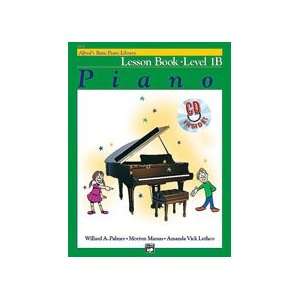  Alfreds Basic Piano Course: Lesson Book 1B   Bk+CD 