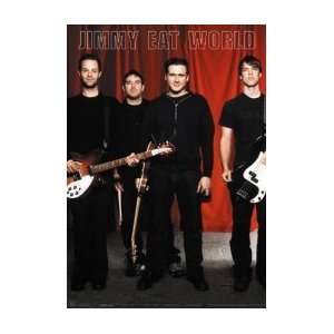  JIMMY EAT WORLD Curtain Music Poster