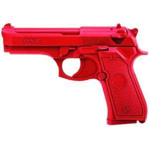   Beretta 9mm And 40 Caliber Compact Red Training Pistol Rubber: Sports