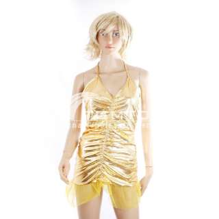 exy Golden Club Dancer Lace babydoll G String H2084  