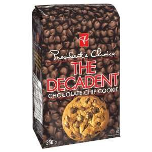 Presidents Choice the Decadent Chocolate Chip Cookie:  