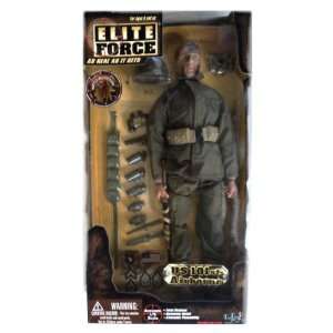  WWII ELITE FORCE 1/6 SCALE US 101ST AIRBORNE SOLDIER WITH 