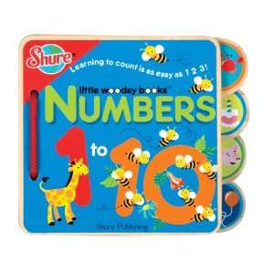  Shure Numbers Woodsy Book With Pop Toys & Games