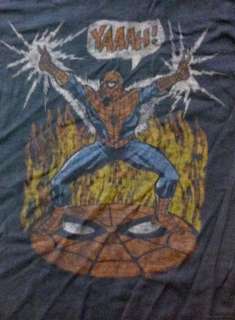   Junk Food Marvel Comics Spider man Yaaah Adult Shirt S XL  
