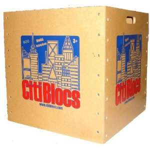   CITIBLOCS Original Wooden Building Block Set   800 Piece: Toys & Games
