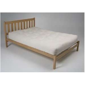  Mission Oak Wood Platform Bed Frame   Full: Home & Kitchen