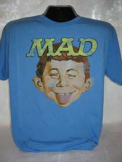 Mad Magazine Alfred E Neuman Wink T Shirt Tee Apparel New XXL 713 
