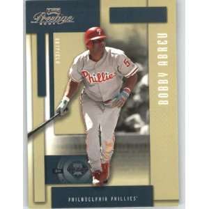  2004 Playoff Prestige #141 Bobby Abreu   Philadelphia 