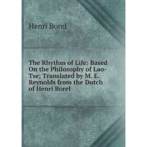   by M. E. Reynolds from the Dutch of Henri Borel: Henri Borel: Books