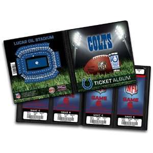  NFL Indianapolis Colts Ticket Album: Sports & Outdoors