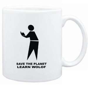   Mug White  save the planet learn Wolof  Languages: Sports & Outdoors