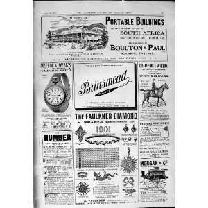 1901 Advertisement Boulton Paul Africa Brinsmead Pianos 