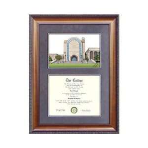  Abilene Christian University Suede Mat Diploma Frame with 