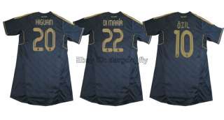 Real Madrid 2011/2012 2nd Away Soccer Jersey Shirts S/M/L/XL LFP 