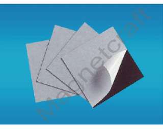 18 sheet of 8x11x0.020 magnetic sheet with adhesive  