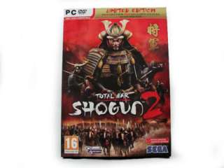 Total War: Shogun 2 II Limited Edition (PC, 2011) 010086852493  
