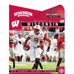  Wisconsin Badgers 2010 12x12 Wall Calendar with Sound 