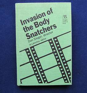   THE BODY SNATCHERS Book SIGNED by KEVIN MCCARTHY & DANA WYNTER  
