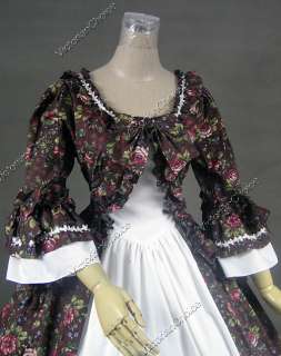 Renaissance Gothic Lolita Cotton Dress Ball Gown 257 L  