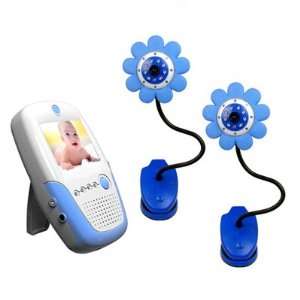  blue) Handheld 2.5 Video Color Baby Monitor 2.4GHz Wireless Camera 