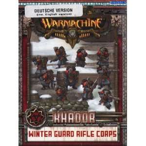  Winterguard Rifle Corps Unit Khador Toys & Games