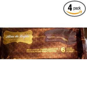   Coated Sandwich Cookie Filled with Caramel Net Wet 11 Oz (Pack of 4