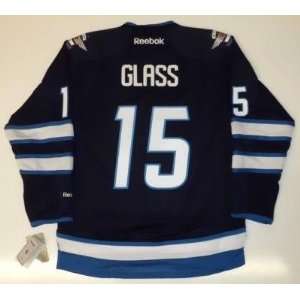  Tanner Glass Winnipeg Jets Reebok Premier Jersey   XX 