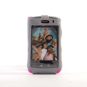  Blackberry Storm Sport Sleeve Case with Clip in Pink: Cell 