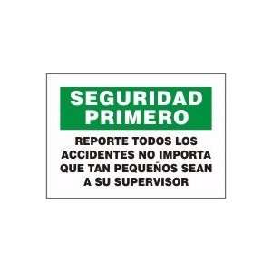  SEGURIDAD PRIMERO REPORTE TODOS LOS ACCIDENTES NO IMPORTA 
