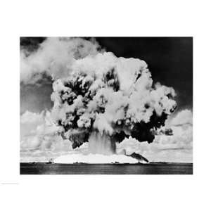 Atomic bomb explosion, Bikini Atoll, Marshall Islands, July 24, 1946 