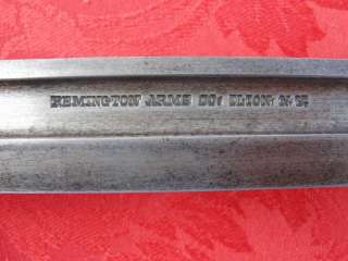 FRENCH WW1 REMINGTON ROLLING BLOCK M.1914 BAYONET  