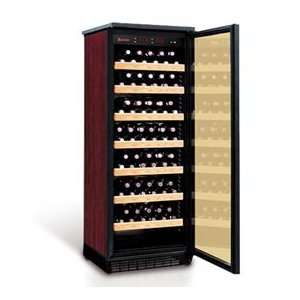   Wine Cellar. 96 bottles, Cherry Wood finish. Dual Temperature: Kitchen