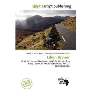  Lilian Bryner (9786200323323) Frederic P. Miller, Agnes F 