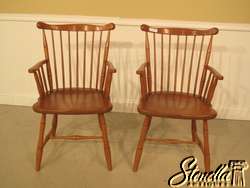 2894: Set (6) STICKLEY Cherry Windsor Dining Room Chairs  