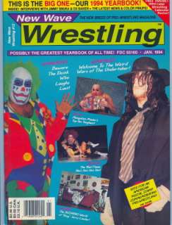 description magazine new wave wrestling magazine date january 1994 