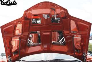 98 02 TRANS AM WS6 STAINLESS UNDER HOOD MIRROR KIT  
