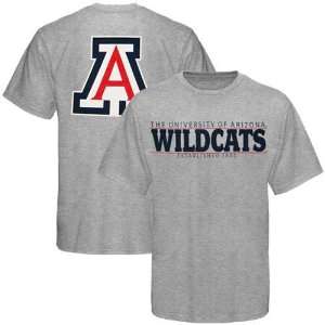   by Nike Arizona Wildcats Ash Established T shirt