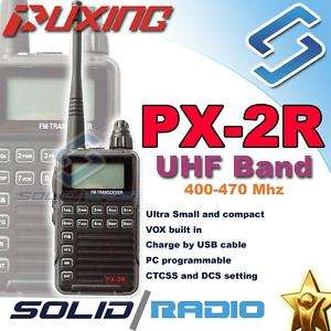 PUXING PX 2R UHF 400 470Mhz Pocket Size Ham Radio PX2R  