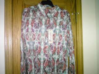   WESTERN SHIRT BY WRANGLER NEW WITH TAG MEDIUM LONG SLEEVES SHOW SHIRT