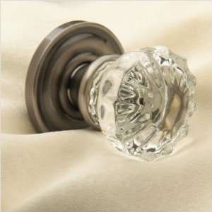   Half Crystal Dummy Knob with Traditional Style Rose