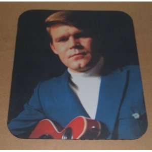 GLEN CAMPBELL & His Guitar COMPUTER MOUSEPAD Country Music