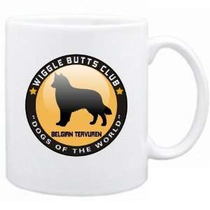   New  Belgian Tervuren   Wiggle Butts Club  Mug Dog: Home & Kitchen