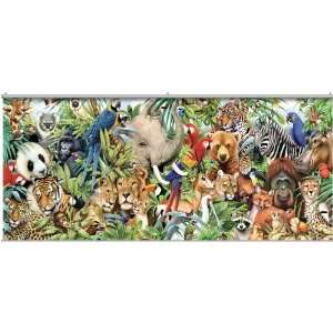  Jungle Animals Minute Mural